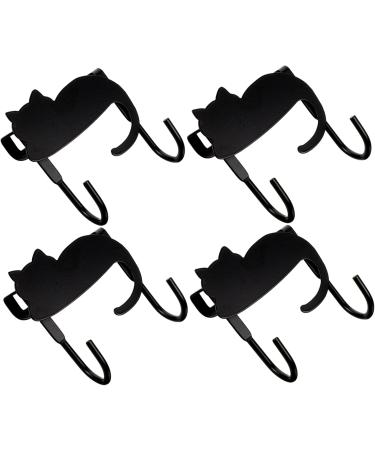 Alipis 8 Pcs Door Hook Metal Trim Cabinet Hooks Door Back Clothing Organizer Child Nail Wall Hanger - Buy Online on SooperMarket.com