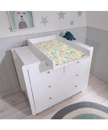 Callowesse Baby Changing Mat 79x47cm. Waterproof Wipe Clean Raised Edges Portable and Foldable Woodland Friends Design - Buy Online on SooperMarket.com