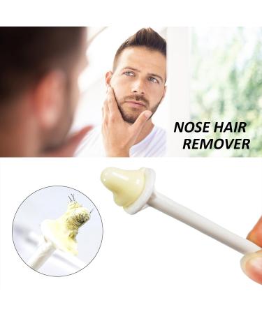 60 pcs nose wax sticks nose hair wax applicator nose hair remover dual purpose nose hair wax sticks plastic wax sticks nose wax set hair removal set unisex white - Buy Online on SooperMarket.com