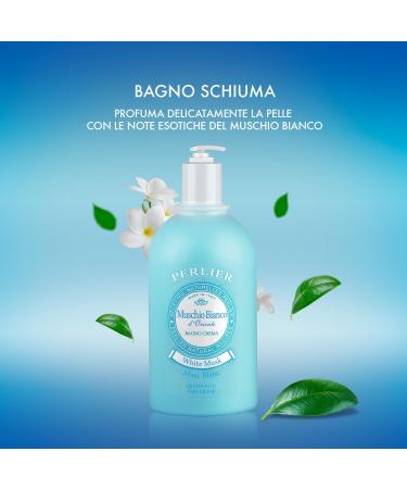 Perlier White Musk Bubble Bath 3000ml - Natural Recipes for Luxurious Soak | International Shipping - Buy Online on SooperMarket.com