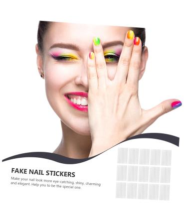 PLAFOPE 15sheets Nail Jelly Glue Gel Nail Glue Nail DIY Glue Fake Nail Glue Pressed Nail Tip Manicure Supplies Self-use Nail Glue Nail Adhesive Tabs Practical Nail Glue Manicure Tools - Buy Online on SooperMarket.com