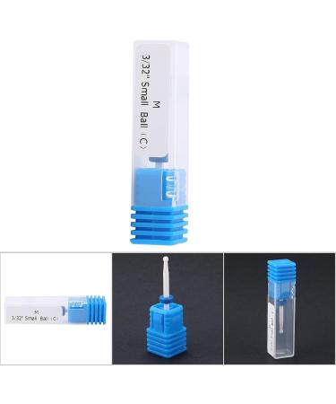 5 Type Pedicure Nail Drill Bit Ceramic Nail Polishing Bits Cylinder Shape Grinding Head Nail Drill Bit for Nail Salon and Home Use(Ball head M) - Buy Online on SooperMarket.com