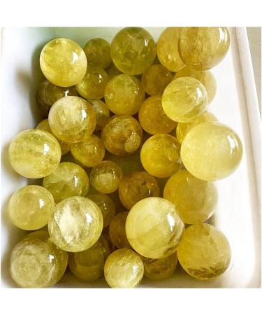 Collection Natural Citrine Crystal Quartz Sphere Healing Crystal Ball Globe for Feng Shui Decoration Specimen (Size : 100g) - Buy Online on SooperMarket.com