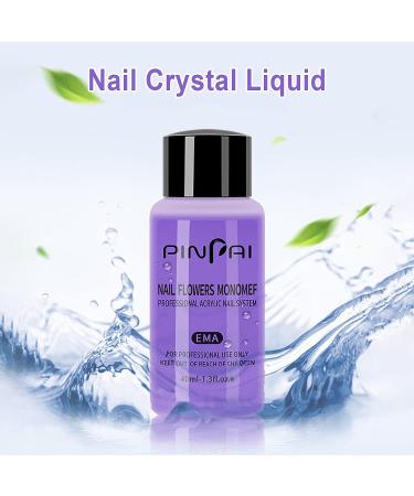 Bluelans 40ml Professional Acrylic Nail Liquid Monomer for Nail Extension and Art - Buy Online on SooperMarket.com