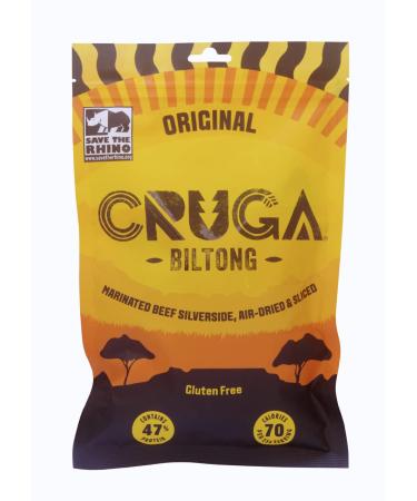 Kings Beef Jerky & Biltong Mix Package - CRUGA KINGS WILD WEST - 315g Dried Meat 7-Pack | International Shipping Available - Buy Online on SooperMarket.com