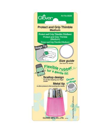 Clover Protect and Grip Medium Thimble