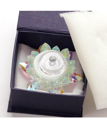 Minkissy Crystal Dappen Dish with Lid - Flower Shaped Glass Cup for Nail Art | Manicure Mixing Bowl & Tools - Buy Online on SooperMarket.com