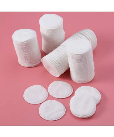 Uonlytech 200 Pcs Premium Cotton Rounds | Makeup Remover Wipes & Facial Pads | Soft Gentle & Hypoallergenic - Buy Online on SooperMarket.com