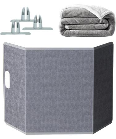 F Fityle Portable Space Heater - Under Desk Heated Foot Warmer with 3 Sides Cover for Cozy Comfort - Buy Online on SooperMarket.com
