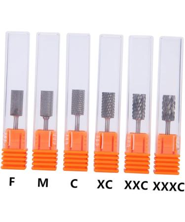 FOMIYES Cuticle Drill Bit Nail Drill Tips Nail Drill Bits Cuticle Nail Bit Nail Grinding Head Cuticle Bit Manicure Drill Bits Nails Drill Bits Nail Bits Nail File Bits Tungsten Steel Tool - Buy Online on SooperMarket.com