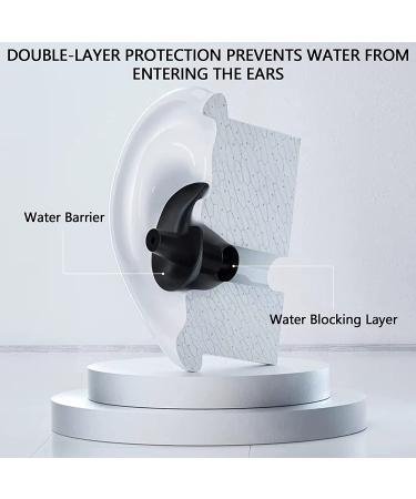 Naohiro Swimming Earplugs  5-Pairs Pack Waterproof Reusable Silicone Swimming Ear Plugs for Swimming Showering Bathing Surfing Snorkeling and Other Water Sports Suitable for Kids and Adults (Adult) - Buy Online on SooperMarket.com