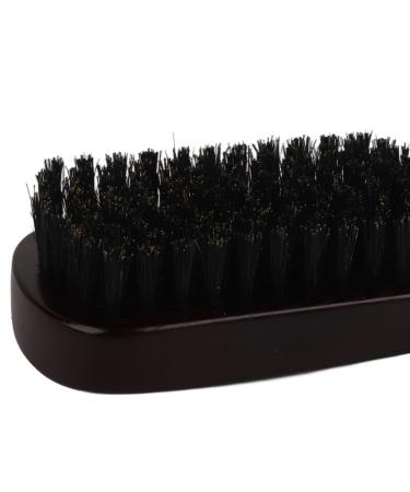 Beard Styling Brush - Soft Elastic Mustache Brush with Wooden Handle for Grooming and Care | International Shipping Available - Buy Online on SooperMarket.com