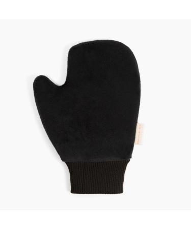 + Lux Unfiltered Tanning Mitt Microfiber Self Tanning Application Glove with Thumb Use for a Streak Free + Flawless Tan Reusable Tanning Mitt for Lotion or Mousse Gluten Free Vegan + Cruelty Free