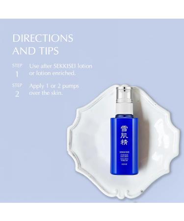 SEKKISEI Emulsion Enriched Hydrating Face Cream Serum - 4.7 Ounce | International Shipping Available - Buy Online on SooperMarket.com