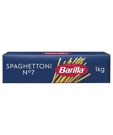 Barilla Pasta Classic Spaghettoni n.7 made from durum wheat always al dente (1 x 1 kg)