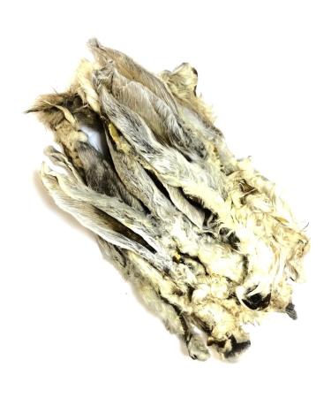 Rabbit Ears with Fur 3kg Natural Dog Treats Chews Hypoallergenic Hair