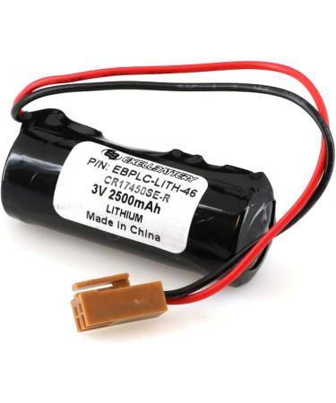 3V PLC Computer Backup Battery - Replace LIT5110 CR17450E-R CNC Series Compatible | Shop Internationally - Buy Online on SooperMarket.com