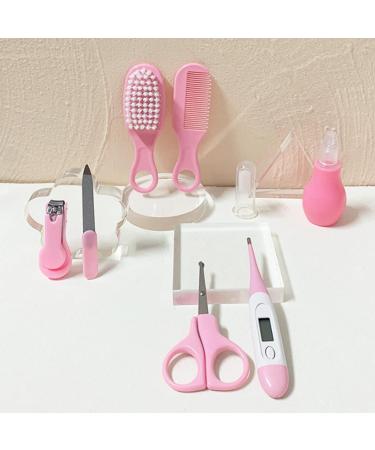 Baby Health Nursery Set - Nail Clipper, Hair Brush, Thermometer, Nasal Aspirator, Toothbrush - Infant Grooming Kit - Buy Online on SooperMarket.com