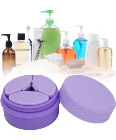 Verdant Touch Empty Silicone Cream Jar Silicone Cream Jars Travel Makeup Containers Set 3 Dispensers Refillable Empty Cream Jars with ed Lids and Spoon Portable Pink for Travel - Buy Online on SooperMarket.com