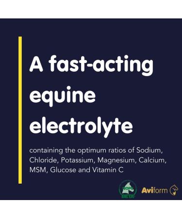 Aviform ELECTROFORM EQ | Equine Electrolytes | 1kg Compostable Pouch | Fast Delivery - Buy Online on SooperMarket.com