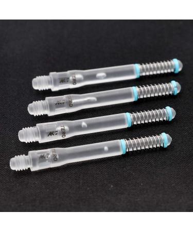 Cuesoul TERO AK7 Black Scorpion Dart Stems Set of 4 - Telescopic Shafts with Built-in Spring - Clear H/B/D/F Sizes - Buy Online on SooperMarket.com