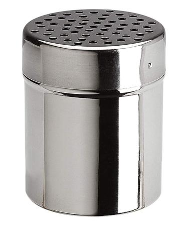 Space Home - Sprinkler Parmesan - Stainless Steel Cheese Shaker - Ideal for Sugar Salt Icing Sugar Flour Chocolate Cappuccino Cocoa