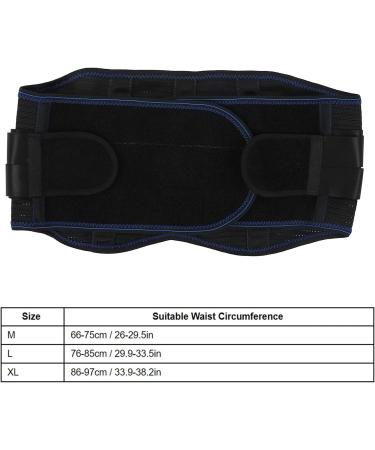 Adjustable Lumbar Support Belt - Breathable Waist Support with Steel Plate for Herniated Disc & Exercise - Ideal for Back Pain Relief - Buy Online on SooperMarket.com