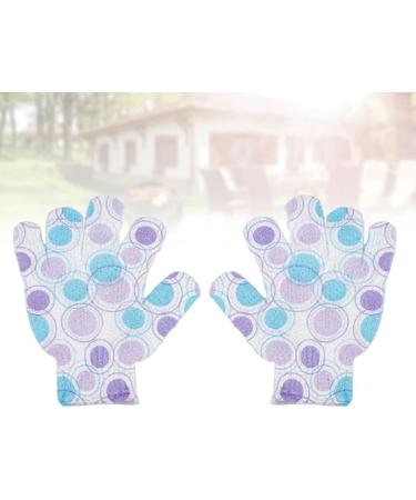 FOMIYES 3 Pairs Bath Gloves Five Finger Shower Gloves Exfoliating Gloves Shower Wipe Printing Child - Buy Online on SooperMarket.com