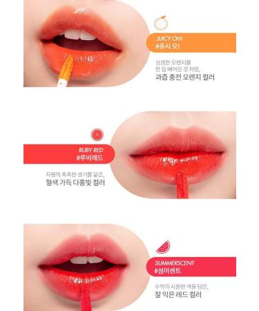 rom&nd Juicy Lasting Tint 13 EAT DOTORI 5.5g - Vivid Long-Lasting Lip Tint for Daily Use | K-beauty - Buy Online on SooperMarket.com