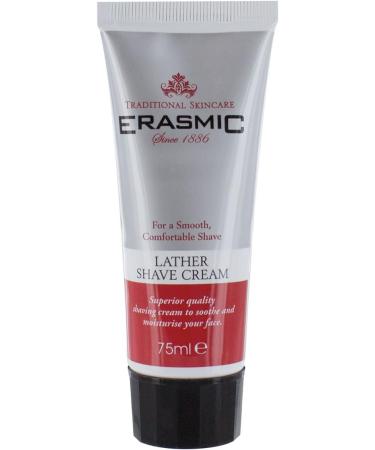 Erasmic Lather Shave Cream 75ml - Smooth and Comfortable Shave Experience - Buy Online on SooperMarket.com