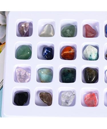Tumbled Stones and Crystals | Natural Specimen Stones for Meditation - Polished Smooth Collections Decoration for Bedroom Home Bar Cafe and Restaurant - Buy Online on SooperMarket.com
