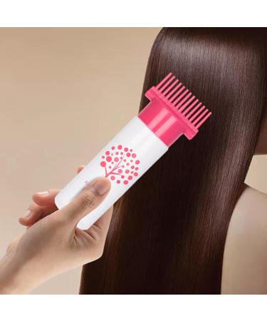 AWHAO Hair Hair Dye Bottle Brush Perm Tools 180ml Roots Comb Bottle Squeeze Bottle for Sal Rose - Buy Online on SooperMarket.com