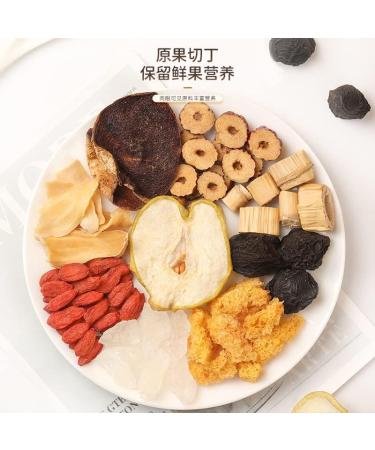 120g/4.23oz (12g*10package) Xiao Diao Li Tang Mixed tea with 9 kinds of raw materials such as jujube lily orange peel white fungus and black plum - Buy Online on SooperMarket.com