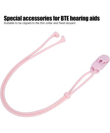 Hearing Aid Holder Portable Silicone Hearing Aid Clip for Children for BTE for Adults for Seniors (Roseate) - Buy Online on SooperMarket.com