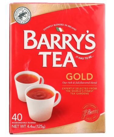 Barry's Tea Gold Blend 40s 125g - Pack of 2