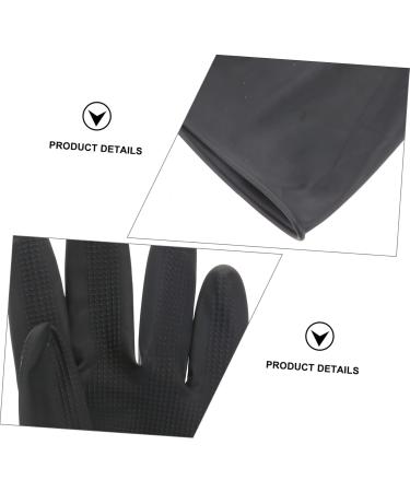 PLAFOPE 3 Pairs Hair Dye Glove Barber Gloves Hair Shampoo Gloves Hair Salon Gloves - Buy Online on SooperMarket.com