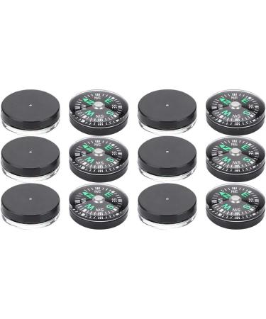 Portable Oil Filled Button Compass 12PCS - Lightweight & Stable for Hiking & Camping - Buy Online on SooperMarket.com