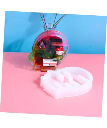 Silicone Mold DIY Mold Reusable Mold Mould for DIY Adornment Mould DIY Mould Decoration Mold Ornament Mold Decorative Mold Casting Mold Accessories Epoxy White Silica Gel - Buy Online on SooperMarket.com