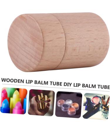PLAFOPE 1pc Lipstick Tube Makeup Container Jars Lip Balm Tube for Refilling Tubes Refillable Lip Balm Tube Container Natural Lip Gloss Cosmetic Lip Lids Mini Holder Light the Light Plastic - Buy Online on SooperMarket.com