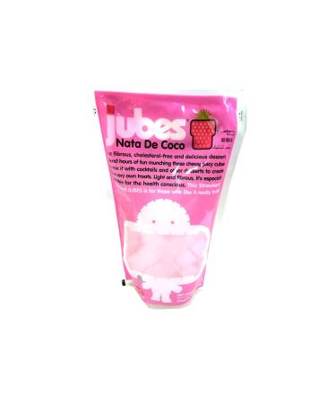Jubes Nata De Coco (Strawberry) - 12.7oz (Pack of 3)