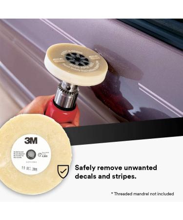 Cubitron 3M Stripe Off Wheel Adhesive & Decal Remover - 4 x 5/8 - 07499 (Pack of 1) - Buy Online on SooperMarket.com