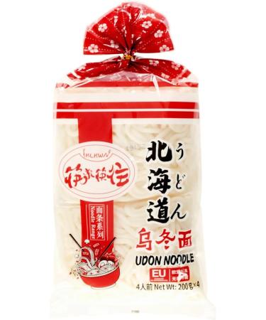 Japanese Style Fresh Udon Noodles for Stir Fry Noodles Soup 800g (Pack of 2 for 8 Servings) - Buy Online on SooperMarket.com