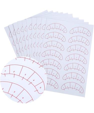 Pad's positioning eyelash extension - self -adhesive sticker eyelash extension tool Training eyelash extensions for eyelash extensions 280PCs