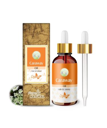 Crysalis Caraway Pure Essential Oil (Carum carvi) Steam Distilled Essential Oil -50ml 50.00 ml (Pack of 1)