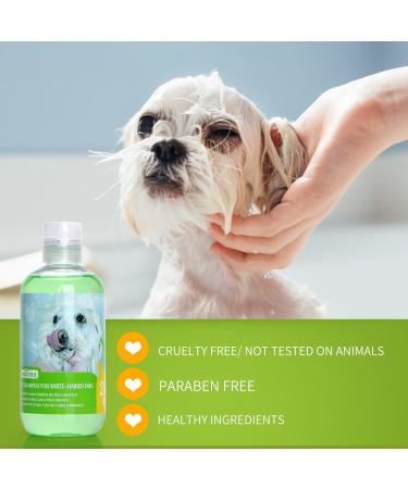 Nobleza Dog Shampoo for White Fur - Optimal Care for Maltese Havanese & Bichon - 250ml - Buy Online on SooperMarket.com