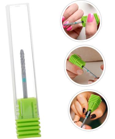 PLAFOPE Nail Polisher Manicure Accessories Nail Bits for Women Drill Bit for Acrylic Nails Manicure Drill Bits Nail Art Drill Bits Nail Drill Bits for Nail Salon Acrylic Nail Drill Bits 7.00X1.30X1.30CM Green - Buy Online on SooperMarket.com