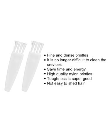 Buy Electric Resort Cleaning Brush - 20 Portable Mini Brushes with Flexible Nylon Bristles & White Handles - Perfect for Precision Cleaning - Buy Online on SooperMarket.com