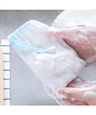 Invoda Handmade Soap Bubbles - Double-Layer Cord Striker & Foam Network for Body & Facial Cleaning (5 Pieces) - Eco-Friendly Bath Tools for Peeling & Refreshing Skin - Buy Online on SooperMarket.com