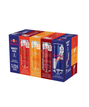 Red Bull Energy Drink Variety Pack 250ml (8pk)