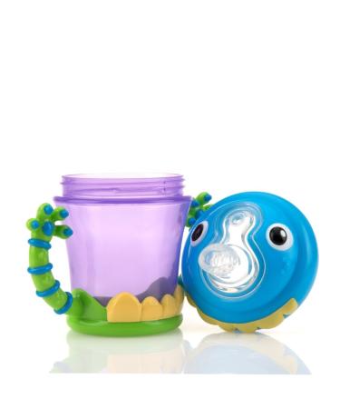 Nuby iMonster Grip N Sip Cup - 7 oz (210 ml) for 4+ Months | Toddler Sippy Cup - Buy Online on SooperMarket.com